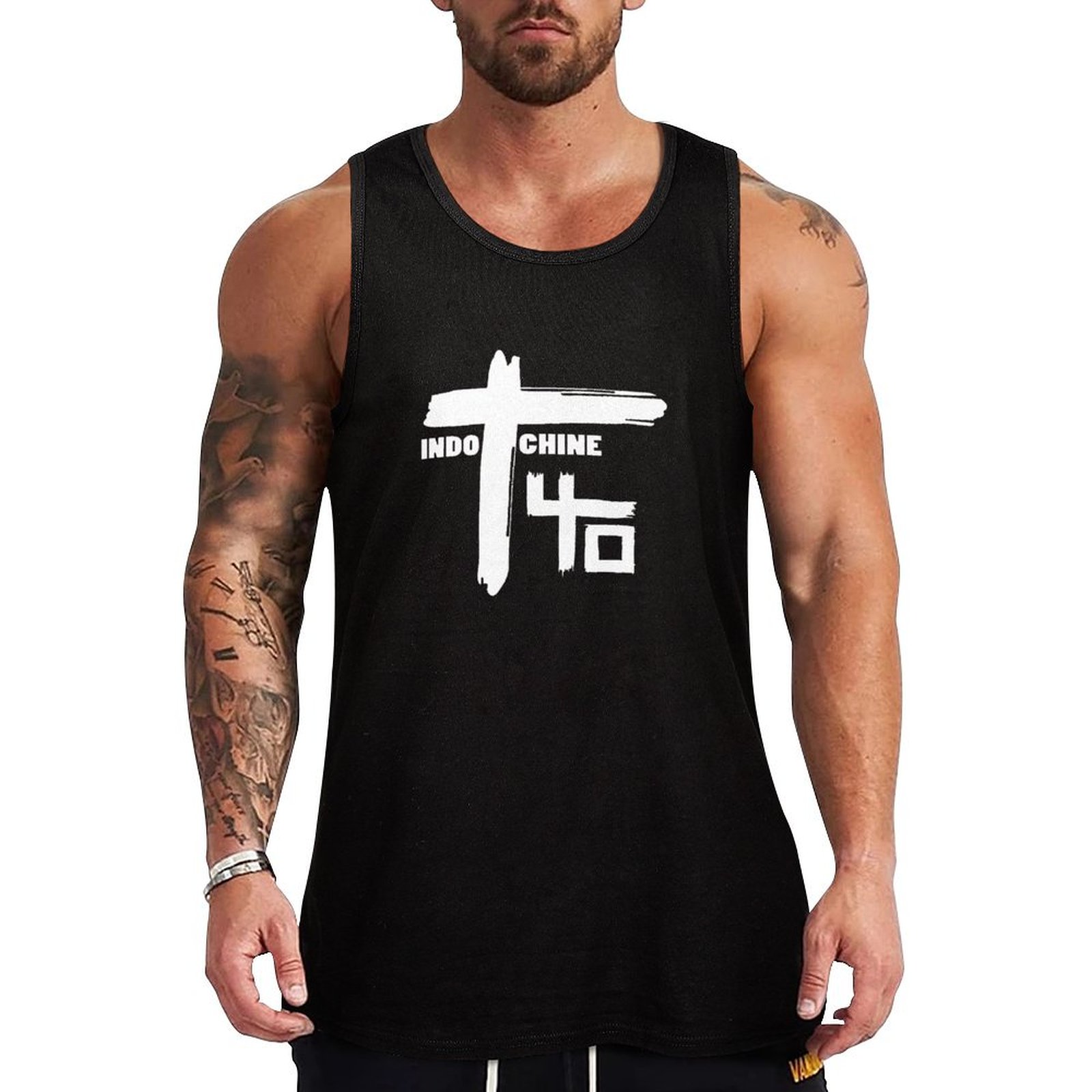 Men'S Fashion Genres - Best of Indochine band logo1 exselna