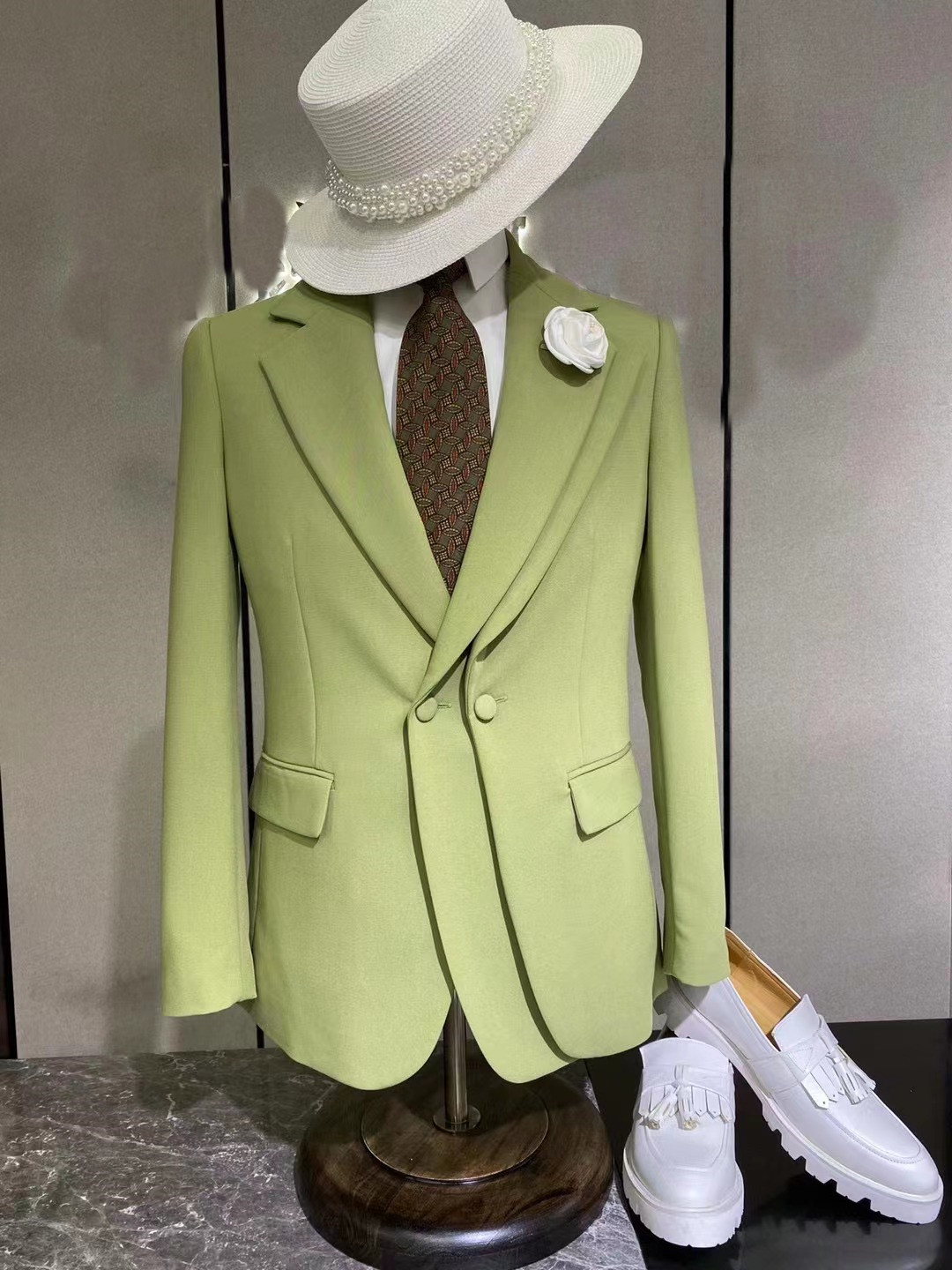 Customize Latest design fashio - Mens Fashion Trajes ulasan dan harga
