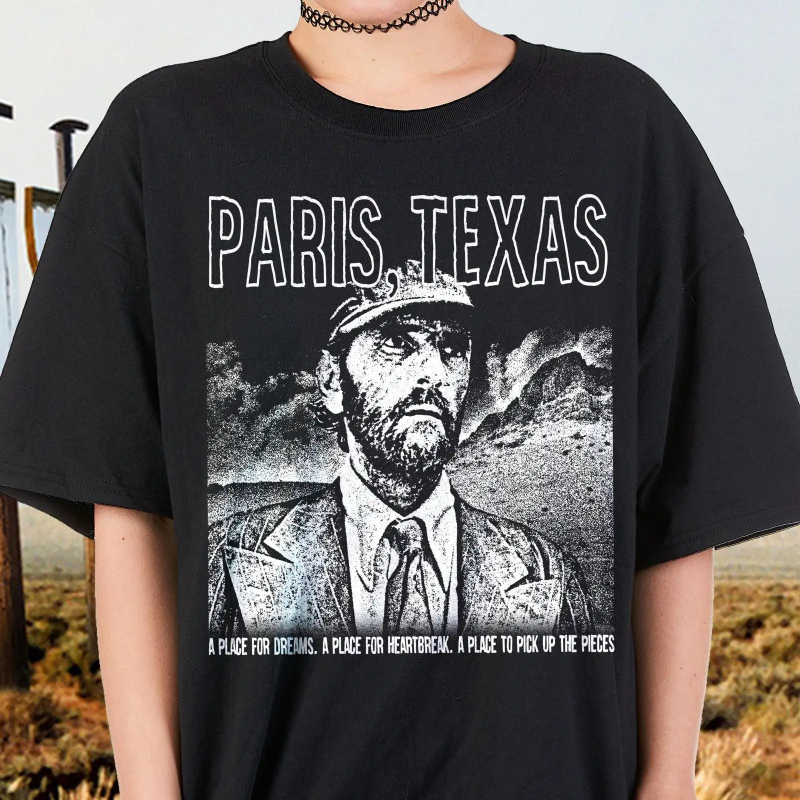 Paris Texas T Shirt Wim Wender - Men'S Fashion Genres ulasan dan harga