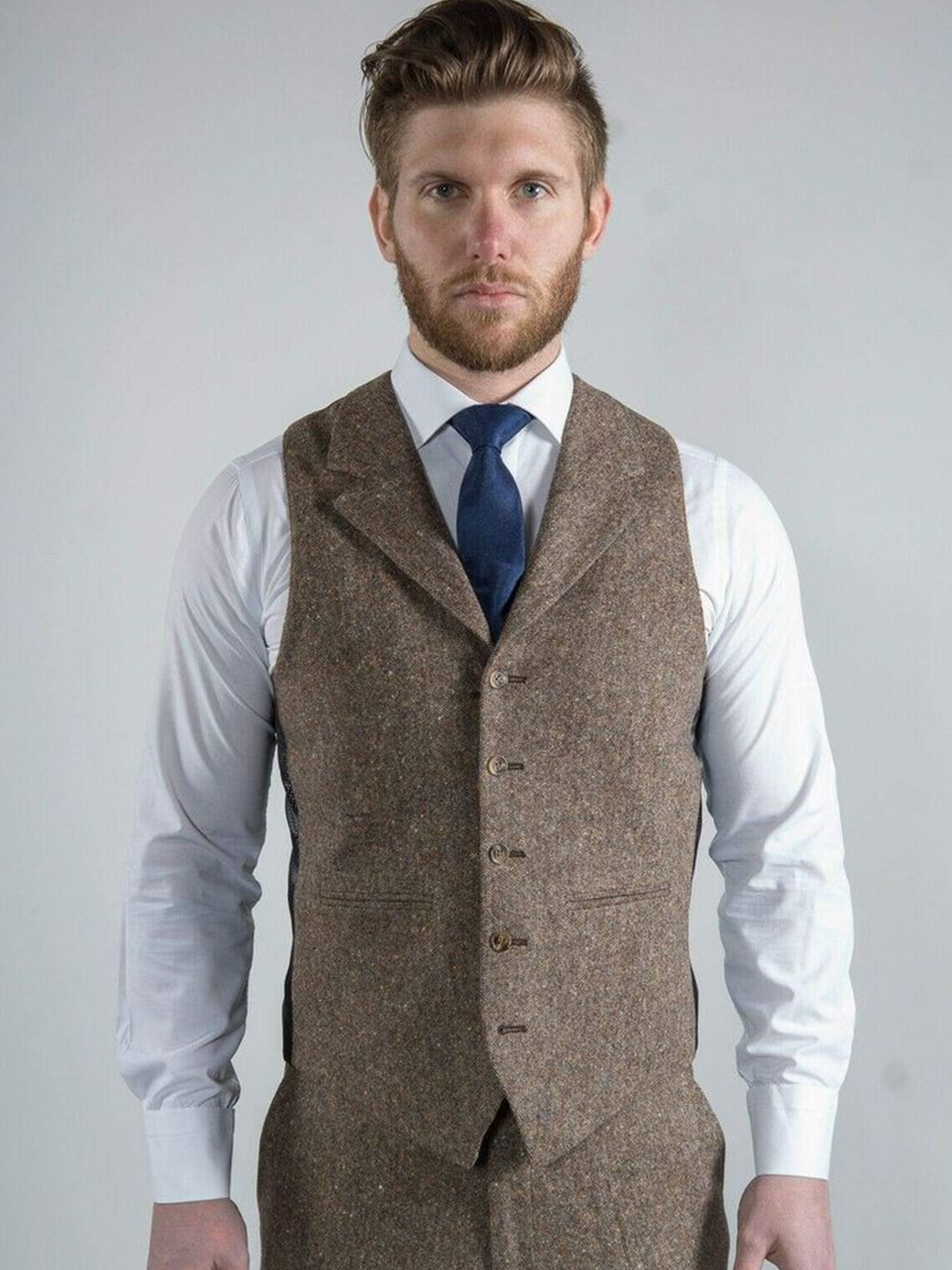 ANNIEBRITNEY Tweed Suits for M - Mens Fashion Trajes ulasan dan harga