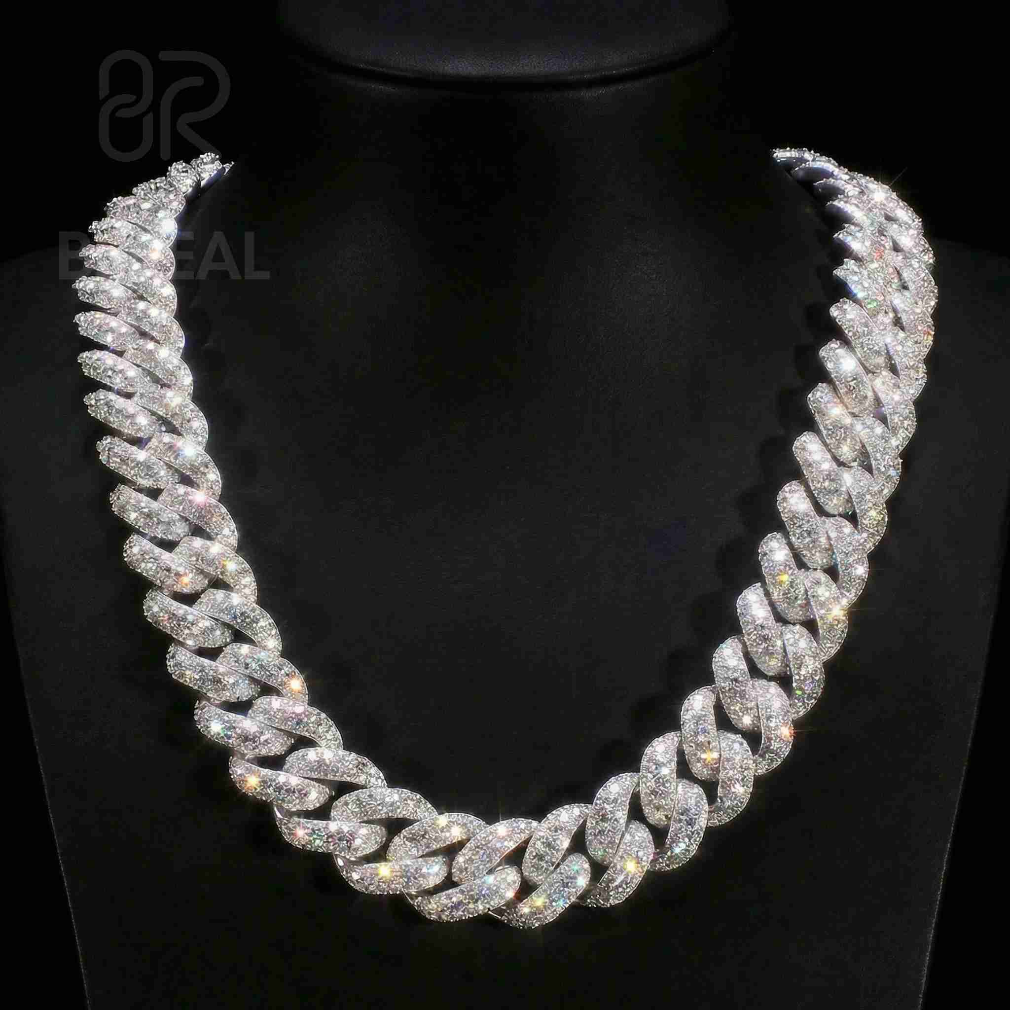 Iced Out Vvs Moissanite Cuban  - Men'S Fashion Outlets ulasan dan harga