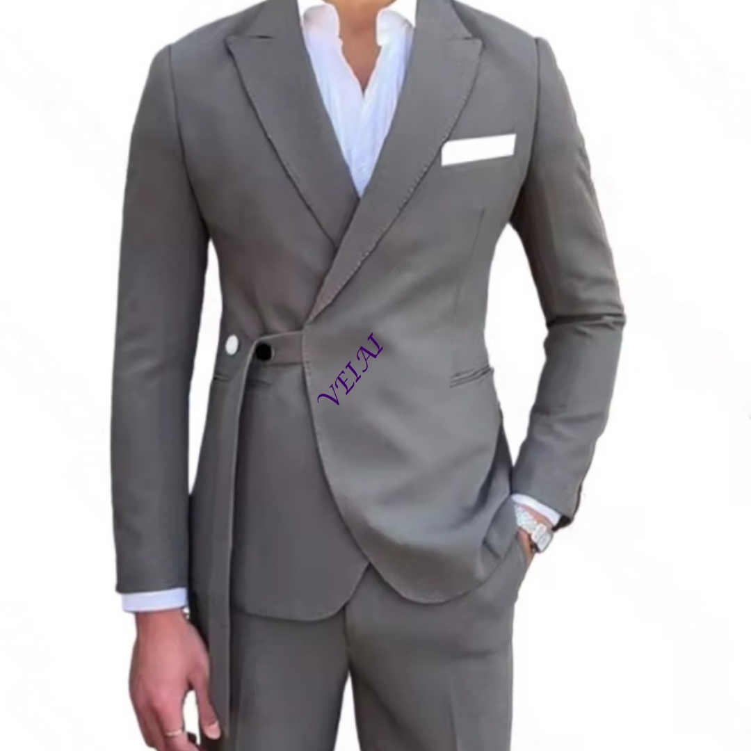 CustomizedNew Men's 2-Piece Fa - Mens Fashion Trajes ulasan dan harga