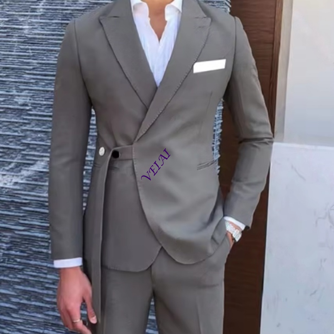 CustomizedNew Men's 2-Piece Fa - Mens Fashion Trajes ulasan dan harga