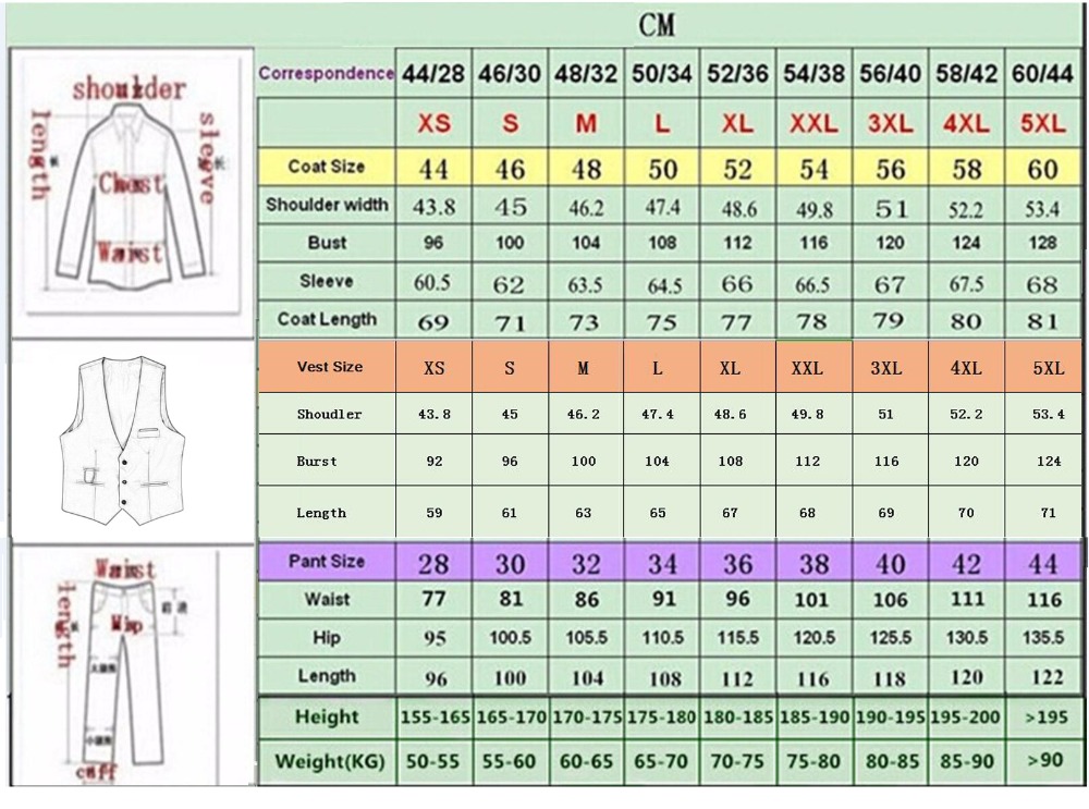 CustomizedNew Men's 2-Piece Fa - Mens Fashion Trajes ulasan dan harga